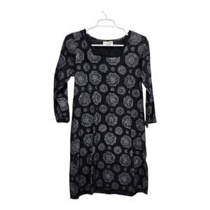 Mata Traders Fair Trade Block Print Cotton Dress Small Boho
